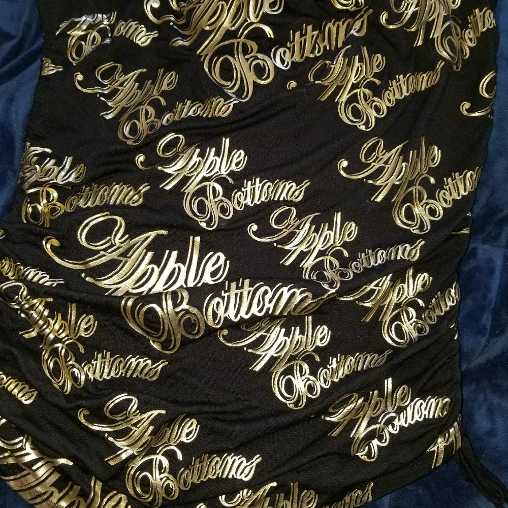 Apple Bottoms black tube top size XL